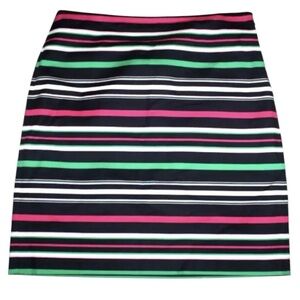 Talbots Striped Multicolor Skirt 14